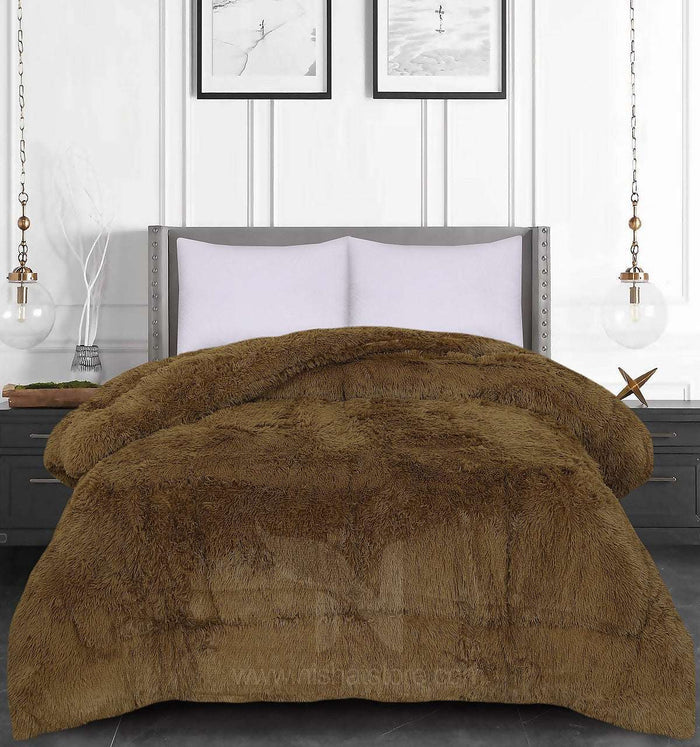 1 PC Double Fluffy Velvet Quilt NCS 171 - Nishat Creative Store