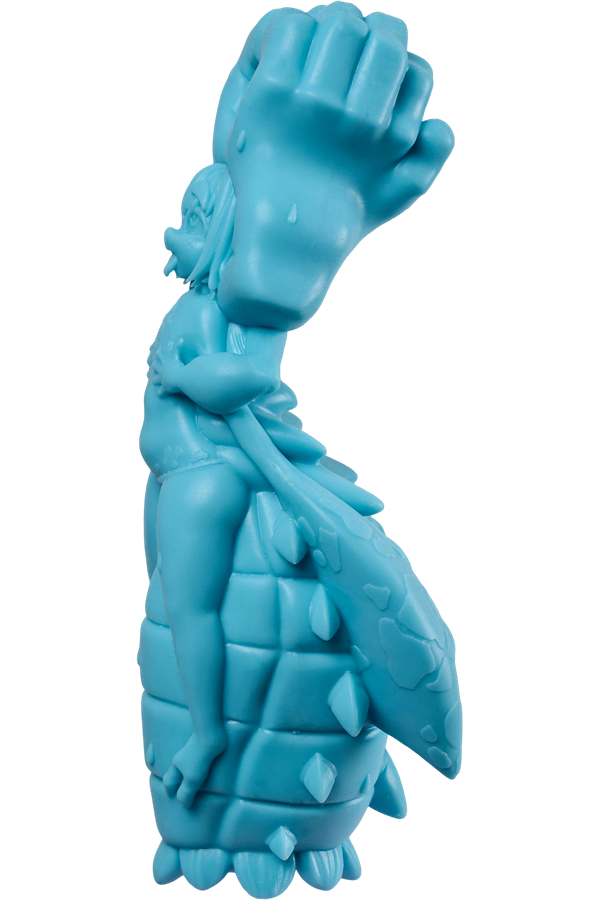 1.3 lbs/0.6kg Silicone Torso Sex Doll Dual-Channel Anime Onahole Furry Pocket Pussy - Cteno