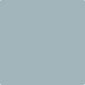 Benjamin Moore Color 1634 Santorini Blue