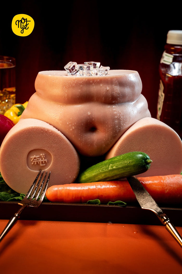 16cm/0ft6 BBW Silicone Butt Torso Sex Doll - S10