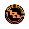 Big Agnes Returns logo with orange text on a black background