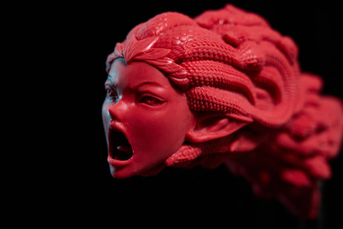 3.3 lbs/1.5kg Snake Girl Hentai Silicone Fantasy Torso Sex Doll - Medusa
