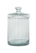 4 CUP GLASS JAR WITH LID