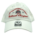 Ohio State Buckeyes 47 Brand CFP 2024 National Championship Clean Up Hat, OSFM, front view with team logo and neutral design