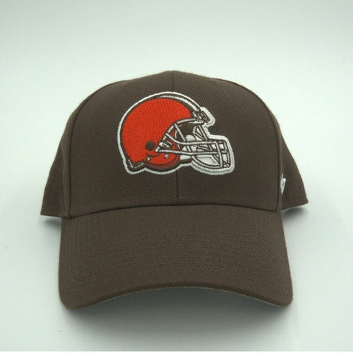 ‘47 Brand Cleveland Browns adjustable hat featuring team logo and classic design, perfect for fans and everyday wear.