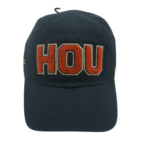 Women's adjustable Houston Astros "HOU" hat by 47 Brand, featuring team logo and classic baseball cap style.