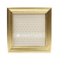 5 x 5 in. Burnished Gold Picture Frame for art, Quilling cards and/or photographs.