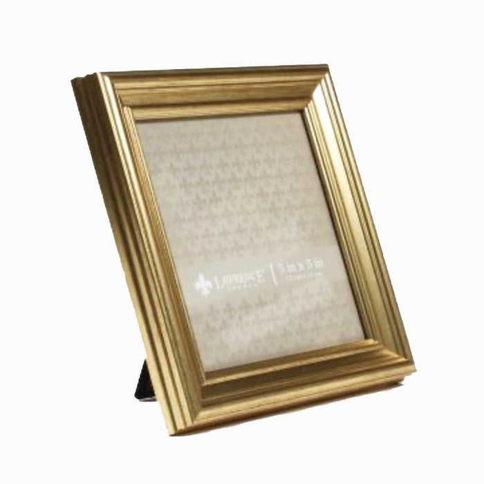 5 x 5 in. Burnished Gold Picture Frame for art, Quilling cards and/or photographs.