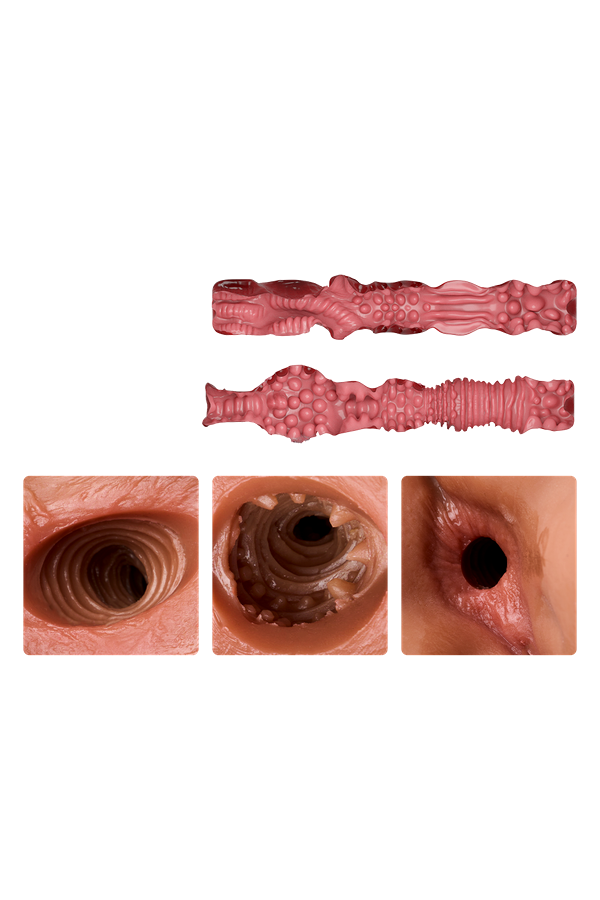 9 lbs/4.1kg Torso with Dual Penis TPE Sex Doll - Futa Beatus