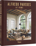 Hardcover photo book with brown cover and 'Alfredo Paredes at Home' title text