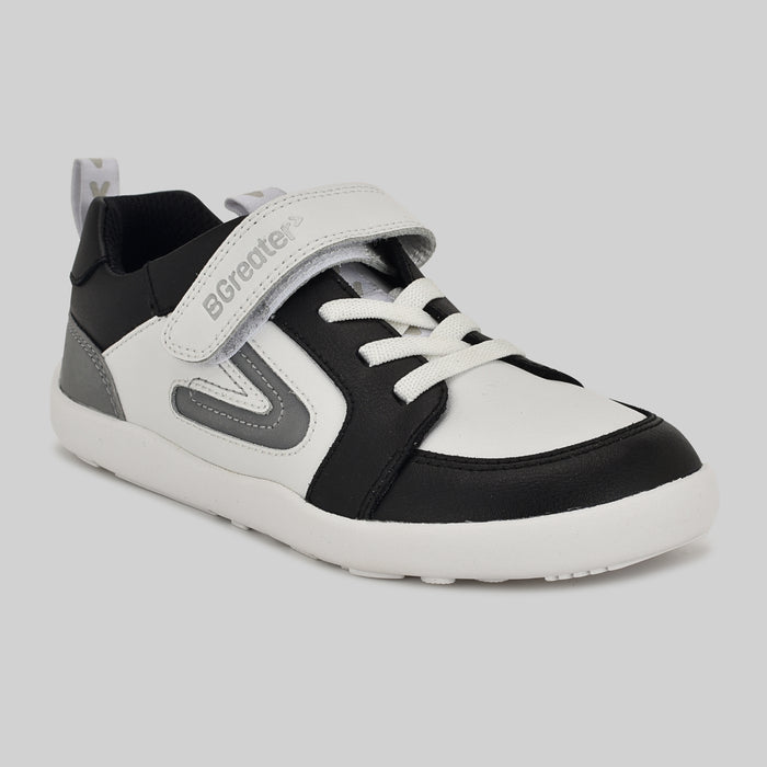 Kids Black White Barefoot Trainer - Main
