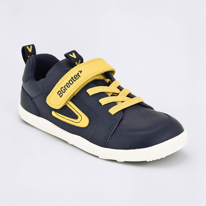 Kids Navy Yellow Barefoot Trainer - main feature photo