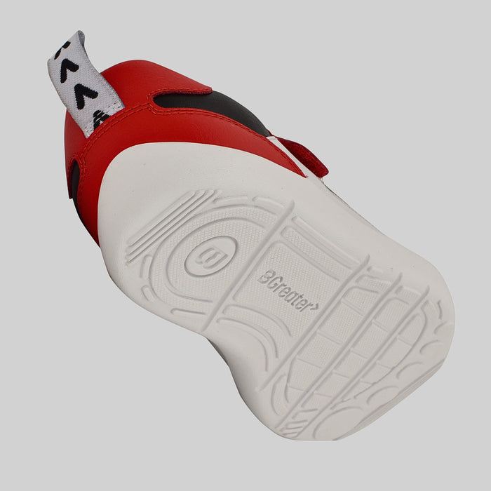 Kids Red White Barefoot Trainer - Floating