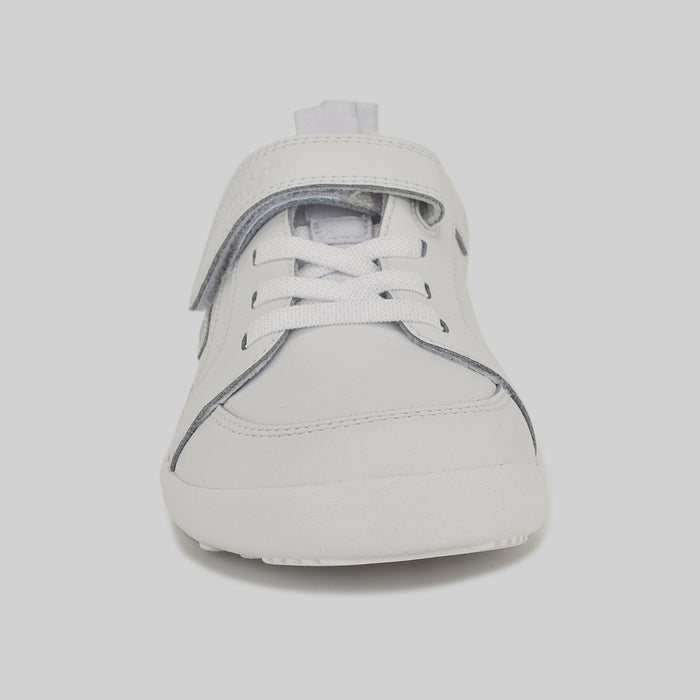 Kids White Barefoot Trainer - Front