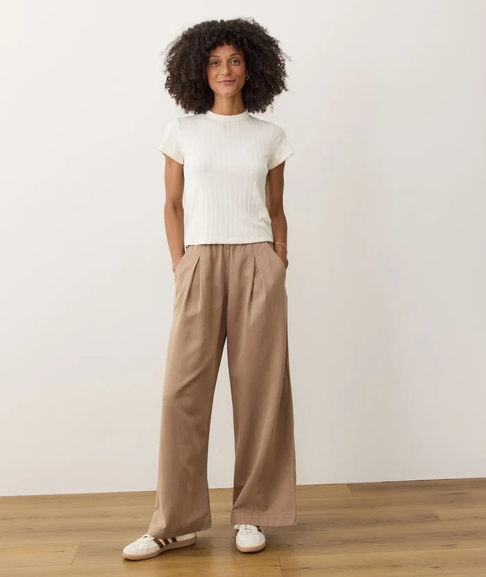 Allison Pleated Wide Leg Trouser