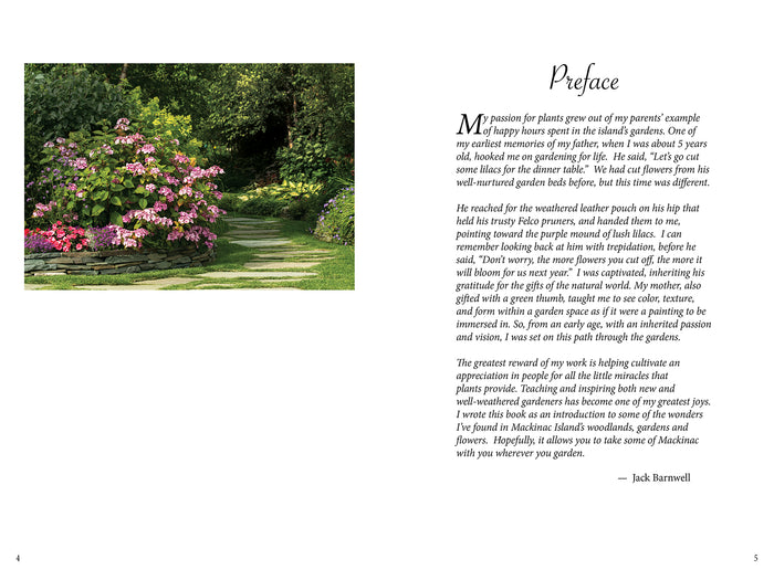 An Introduction to the Gardens of Mackinac Island Book