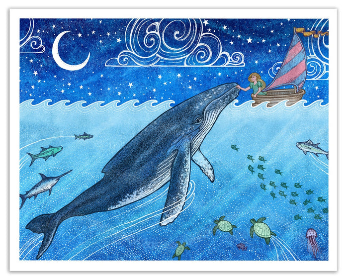 Andrea's Wale Illustration
