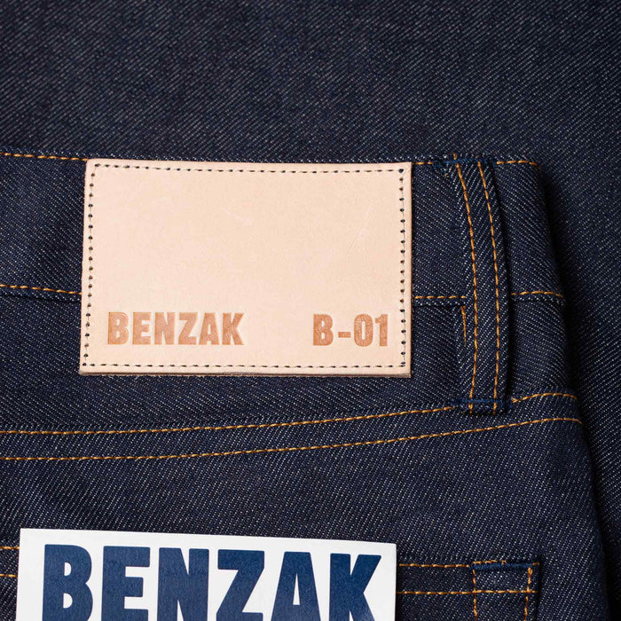 B-01 SLIM TAPERED 14 oz. aged indigo selvedge