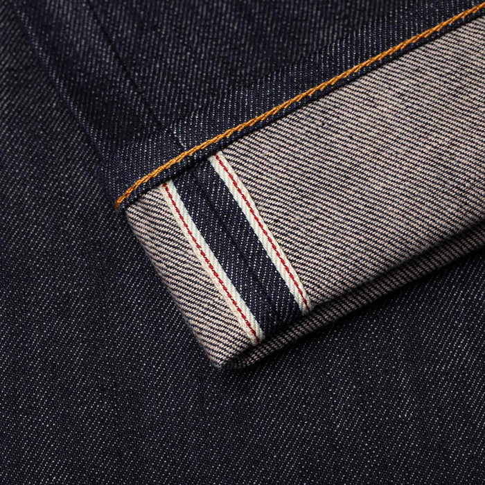 B-02 REGULAR STRAIGHT 13 oz. brown cotton selvedge