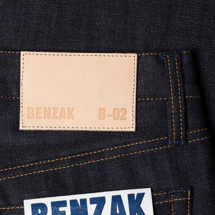 B-02 REGULAR STRAIGHT 13 oz. brown cotton selvedge