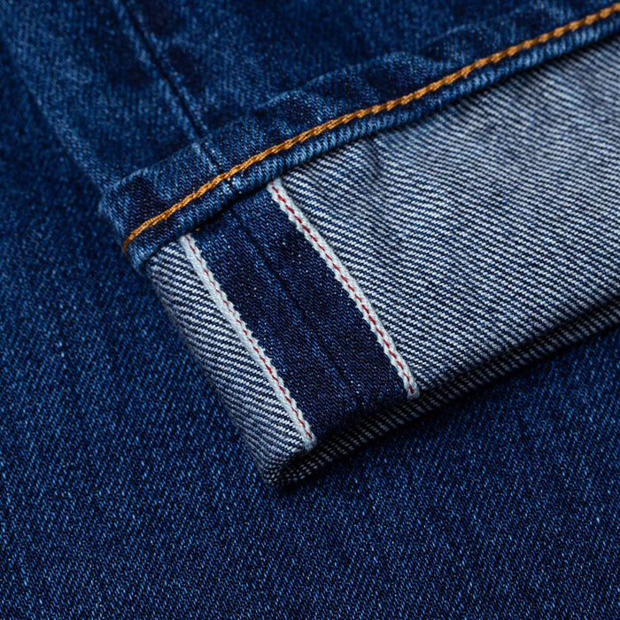 B-02 REGULAR STRAIGHT 13.5 oz. stonewashed selvedge