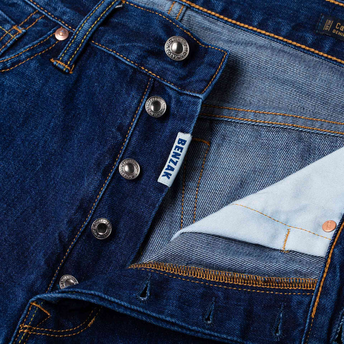 B-02 REGULAR STRAIGHT 13.5 oz. stonewashed selvedge