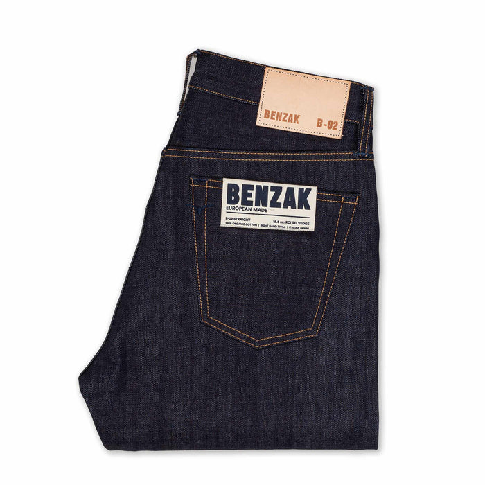 B-02 REGULAR STRAIGHT 15.5 oz. RCI selvedge