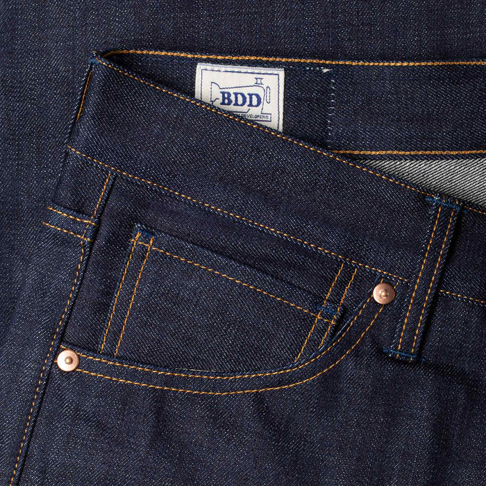 B-02 REGULAR STRAIGHT 15.5 oz. RCI selvedge