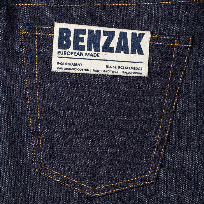 B-02 REGULAR STRAIGHT 15.5 oz. RCI selvedge