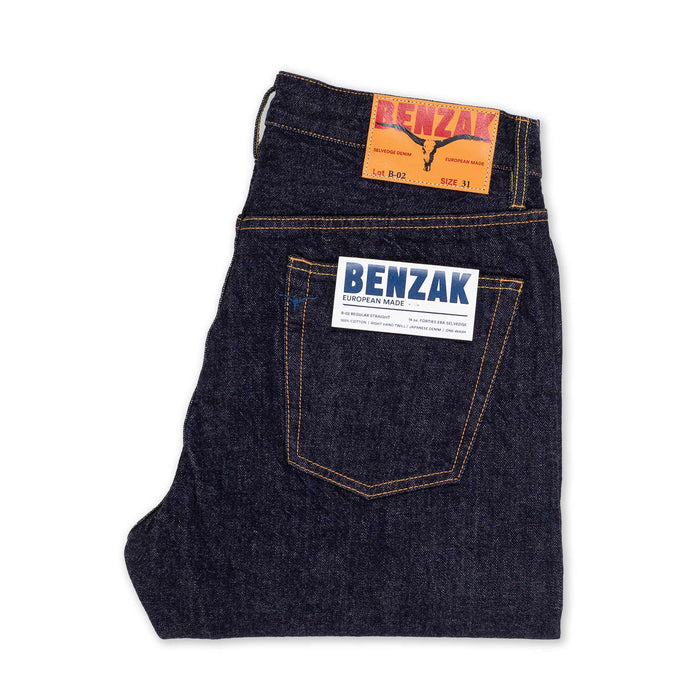 B-02 REGULAR STRAIGHT O/W 14 oz. forties era selvedge