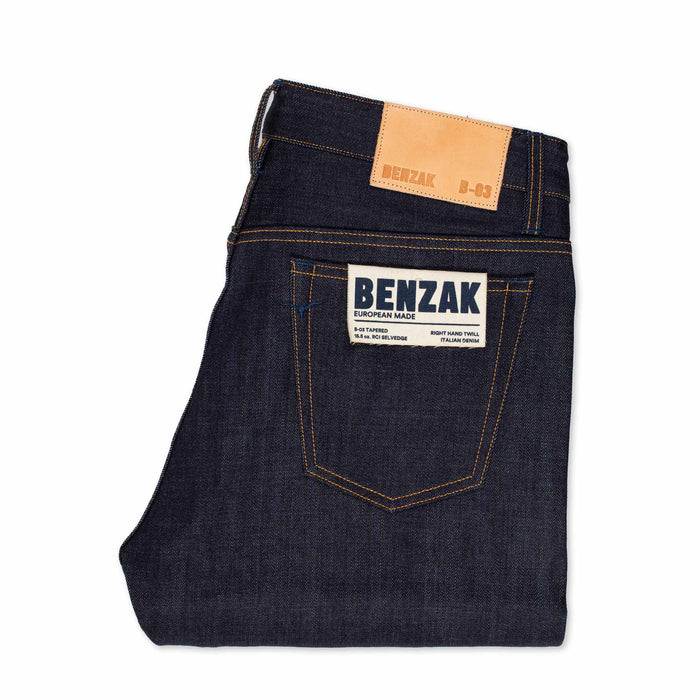 B-03 REGULAR TAPERED 15.5 oz. RCI selvedge