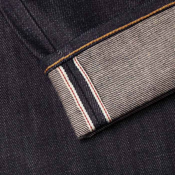 B-04 RELAXED TAPERED 13 oz. brown cotton selvedge