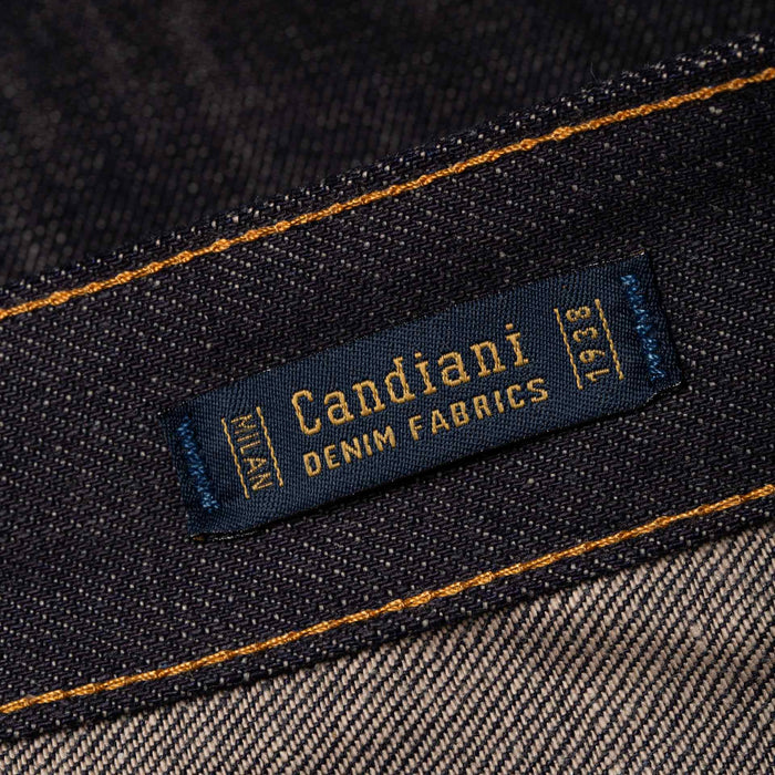 B-04 RELAXED TAPERED 13 oz. brown cotton selvedge