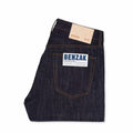 B-07 RELAXED STRAIGHT 13 oz. brown cotton selvedge