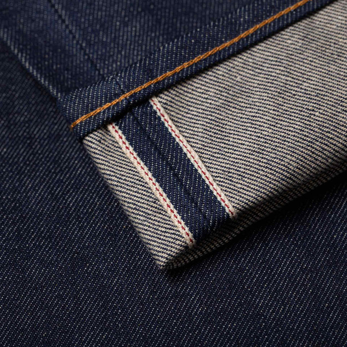 B-07 RELAXED STRAIGHT 14 oz. aged indigo selvedge