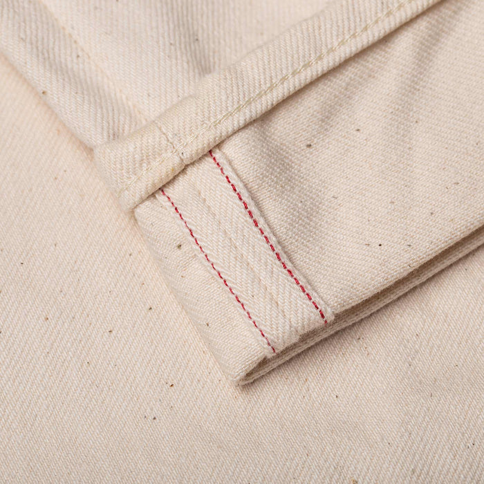 B-07 RELAXED STRAIGHT 14 oz. selvedge colour denim / ecru