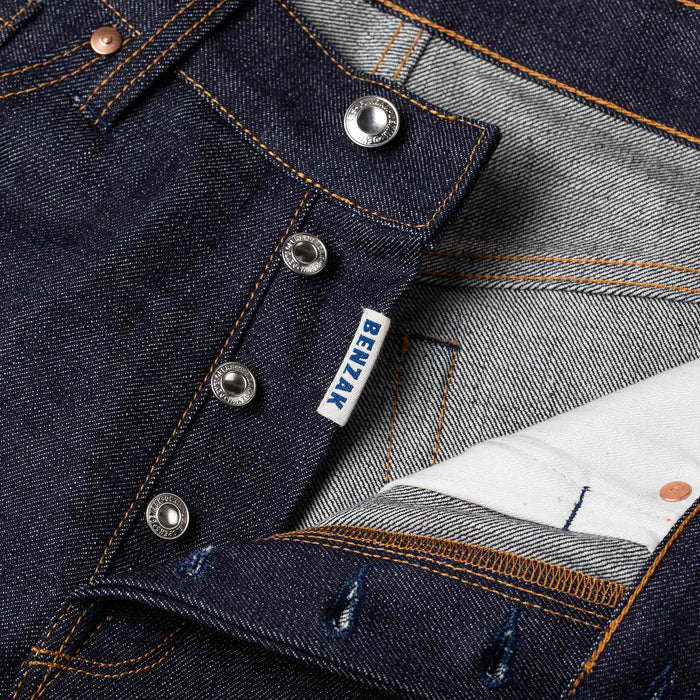 B-07 RELAXED STRAIGHT 18 oz. dark indigo selvedge
