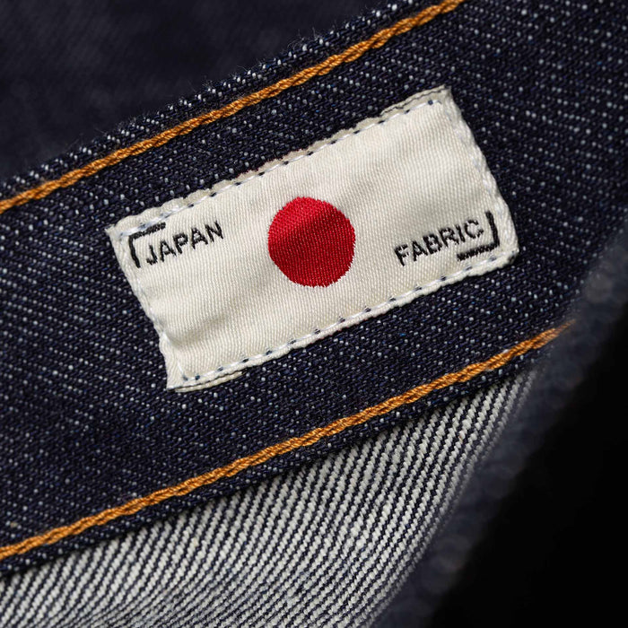 B-07 RELAXED STRAIGHT 18 oz. dark indigo selvedge