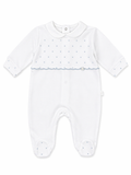 Babygrow 'Mini Dots' Blue