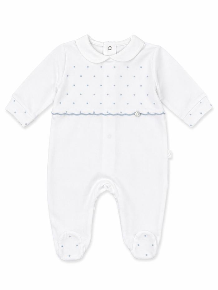 Babygrow 'Mini Dots' Blue