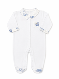 Babygrow Set 'Toile de Jouy' White- 2pc