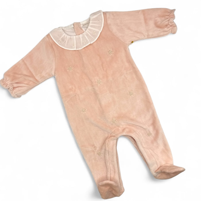 Babysuit Velvet Melon Blooms