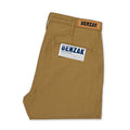 BC-01 TAPERED CHINO 10 oz. golden brown military twill