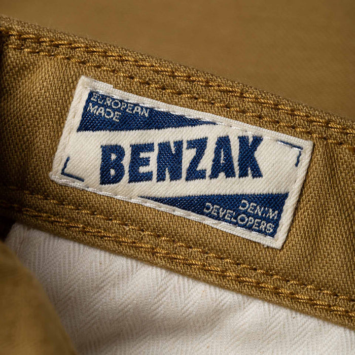 BC-01 TAPERED CHINO 10 oz. golden brown military twill