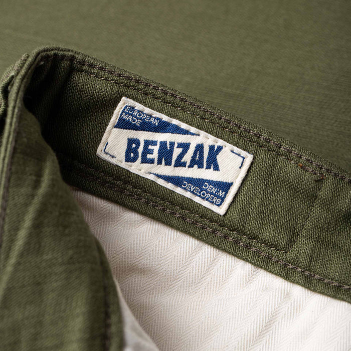 BC-01 TAPERED CHINO 10 oz. olive drab military twill