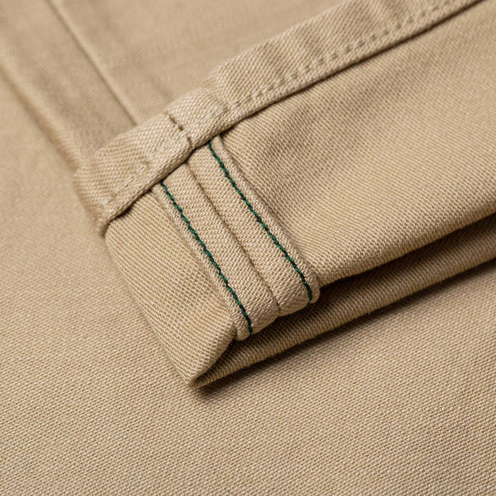BC-01 TAPERED CHINO 10 oz. sand military twill