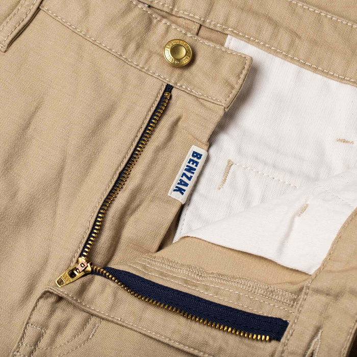 BC-03 STRAIGHT CHINO 10 oz. sand military twill