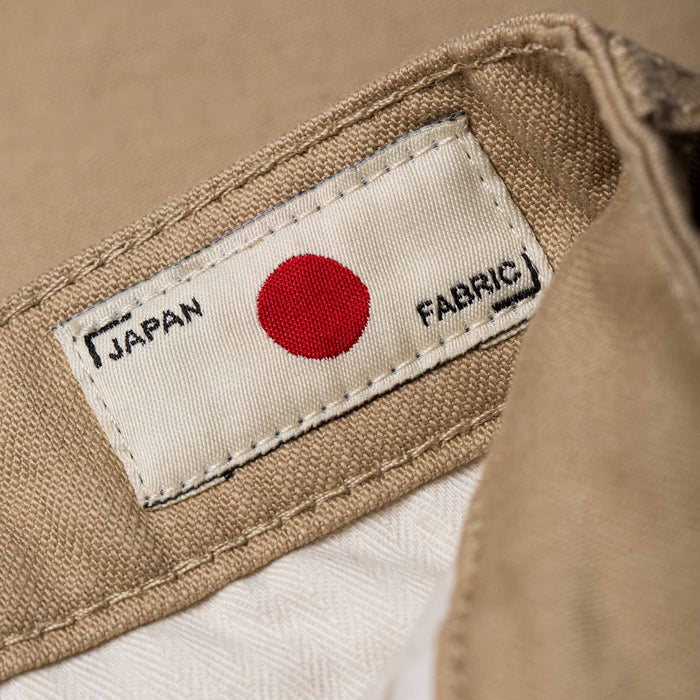 BC-03 STRAIGHT CHINO 10 oz. sand military twill