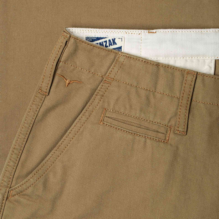 BC-05 LOOSE CHINO 8.5 oz. camel beige chino cloth