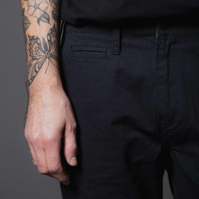BC-05 LOOSE CHINO 8.5 oz. dark navy chino cloth